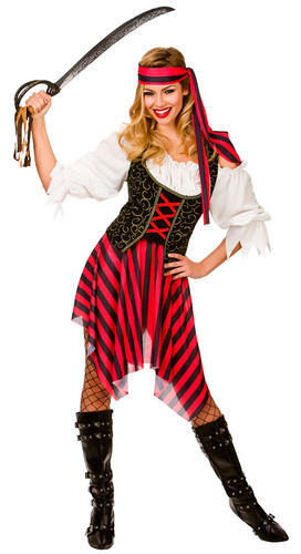 Hochsee piraten damen kostüm - piraten,