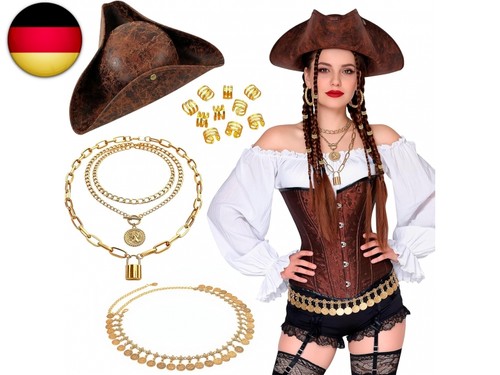 Piratenkostüm damen karneval - piratenkostüm,