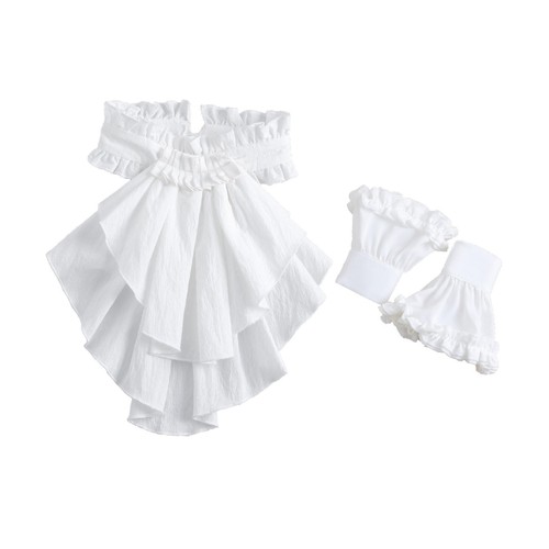 Jabot manschetten set - jabot-manschetten-set, im