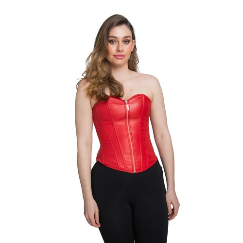 Damen rot kunstleder - damen,