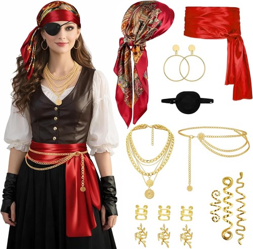 Piratenkostüm damen zubehör - damen,