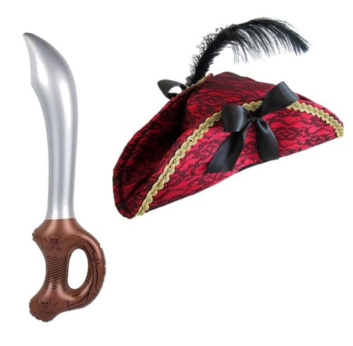 Piratenhut und aufblasbares - und,