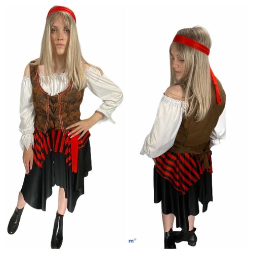 Karibik piraten lady kostüm - piraten,