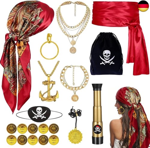 Stück piratenkostüm - 10,