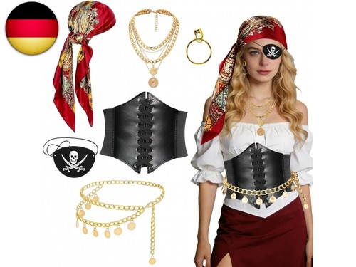 Ruichi piratenkostüm damen - ruichi,