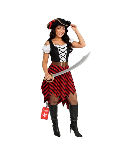 Damen piraten wench kostüm - piraten,